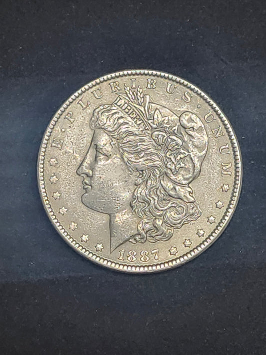 1887 Morgan Silver Dollar [MS-60]