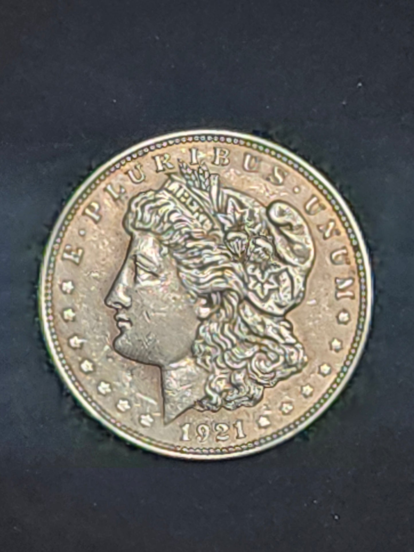1921 Morgan Silver Dollar [EF-45]