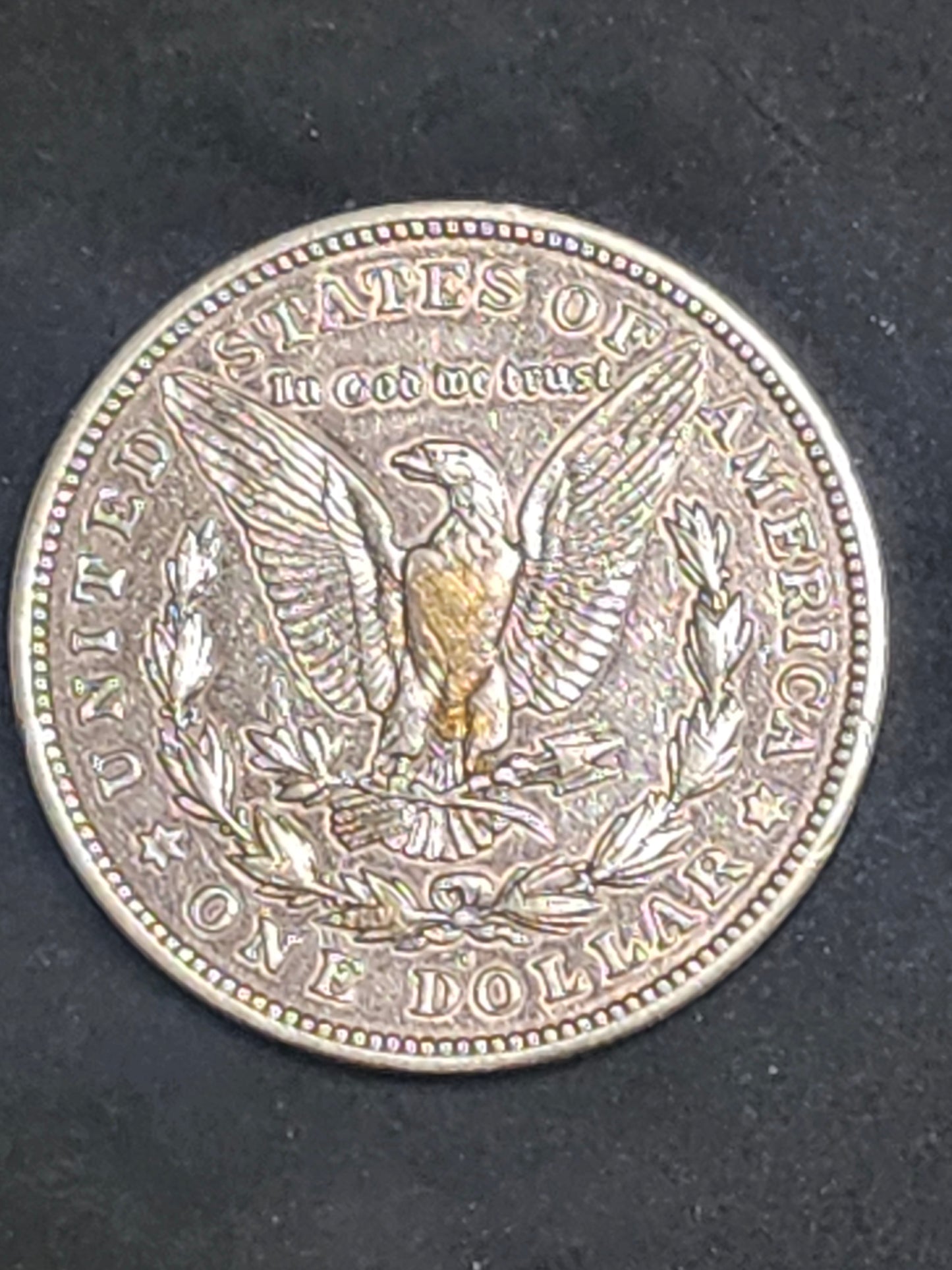 1921 D Morgan Silver Dollar [MS-60]