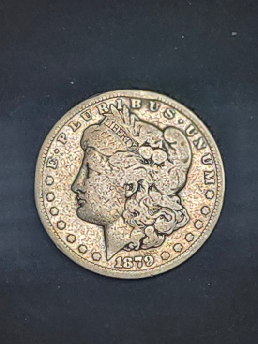 1879 S Morgan Silver Dollar [F-12]